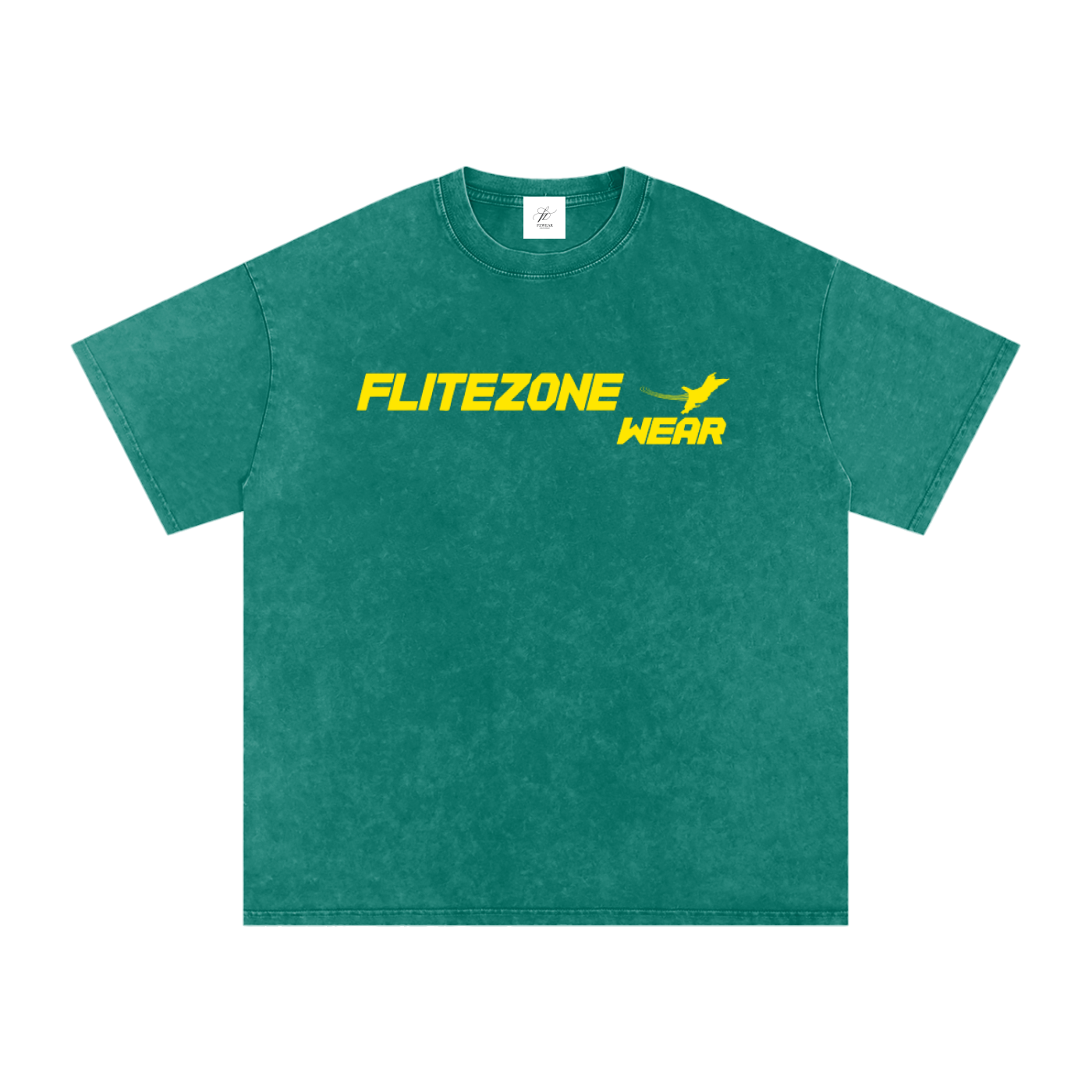 FZ Unisex Snow Washed Oversized Cotton Tee