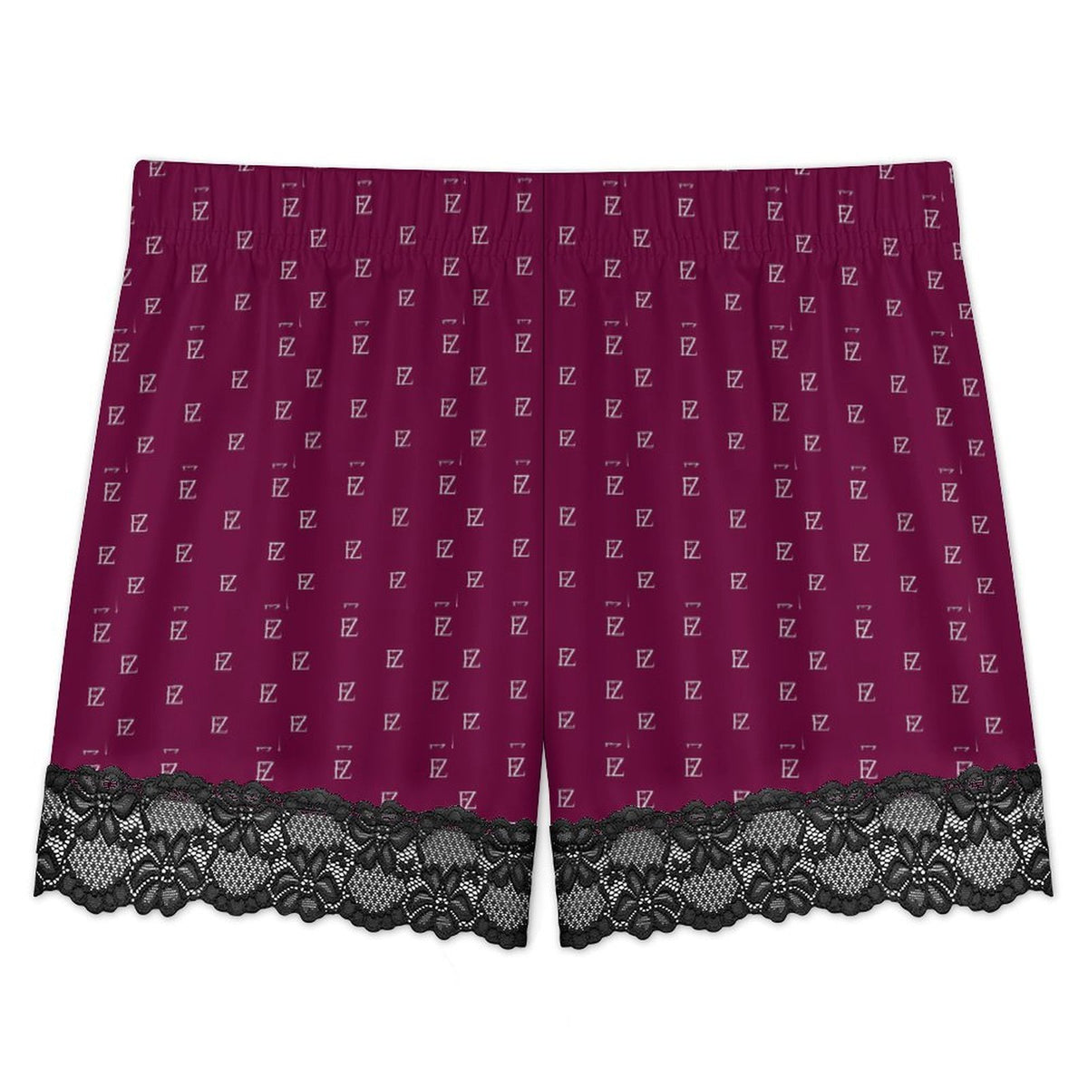 Custom Women Lace V Neck Spaghetti Strap Camisole Shorts Pajama Set