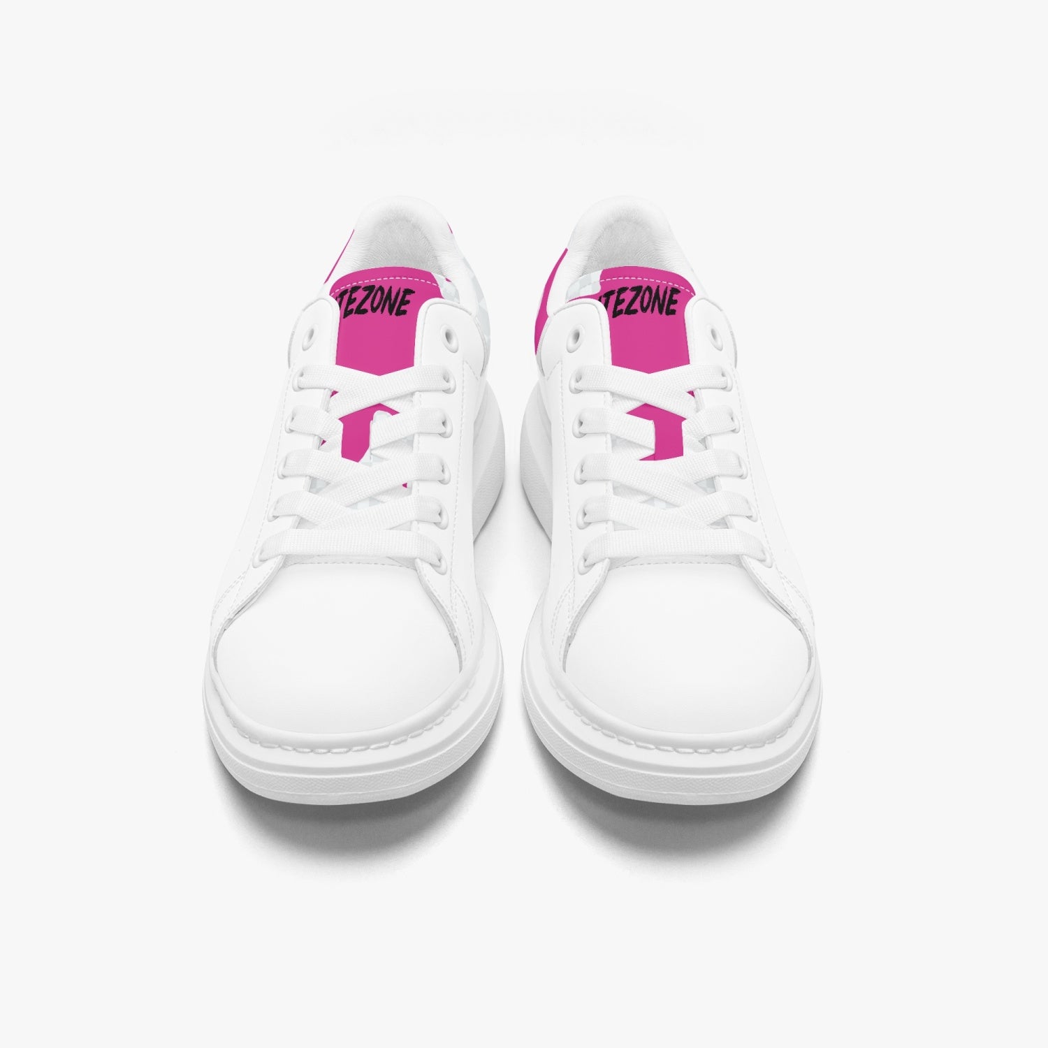 FZ Unisex Leather Oversized Sneakers JetPrint