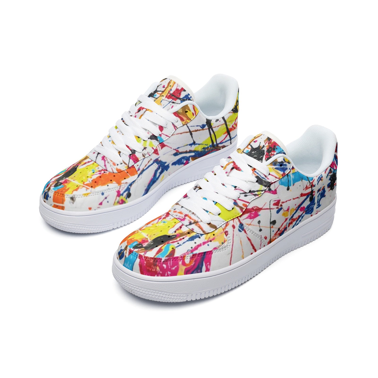 FZ Unisex Low Top Leather Sneakers