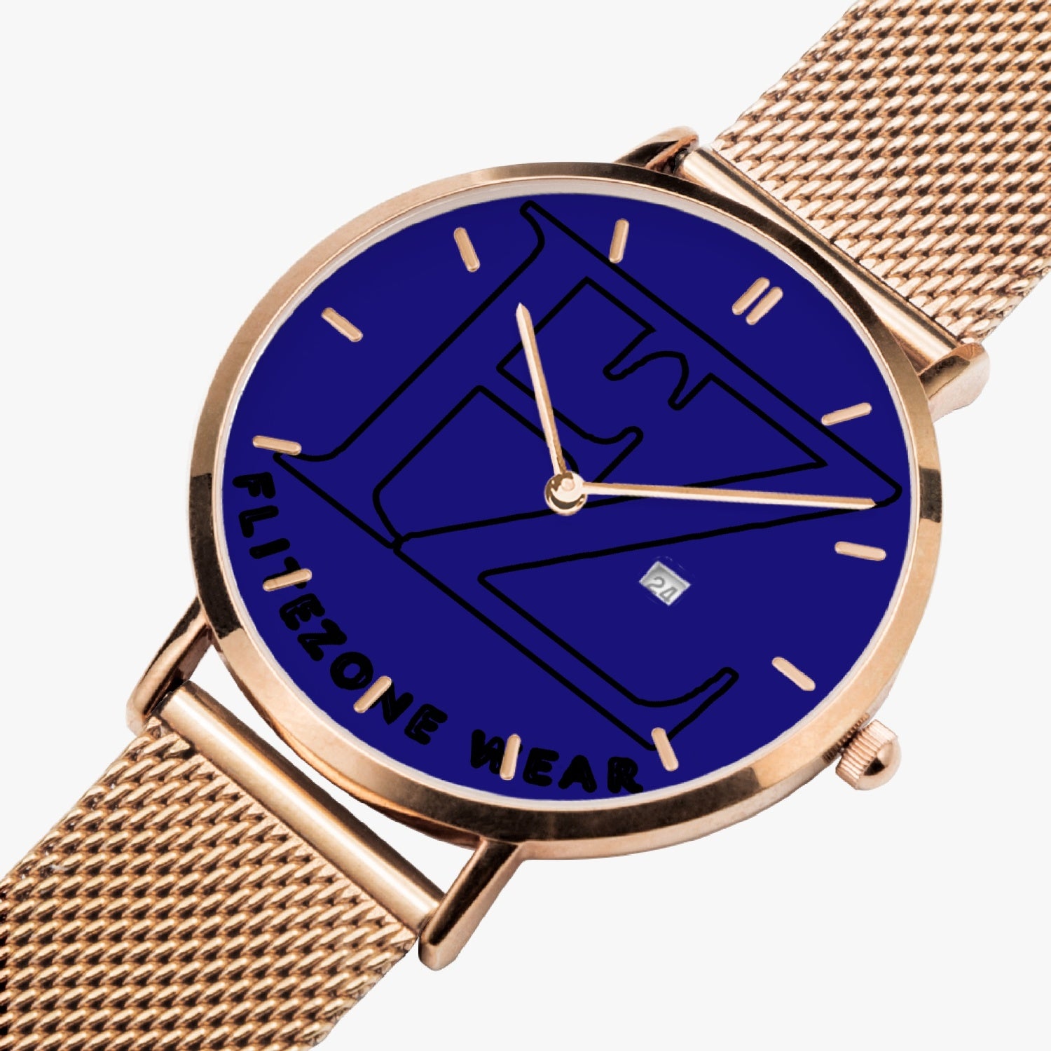 FZ Unisex Stainless Steel Perpetual Calendar Quartz Watch (With Indicators) - FZwear