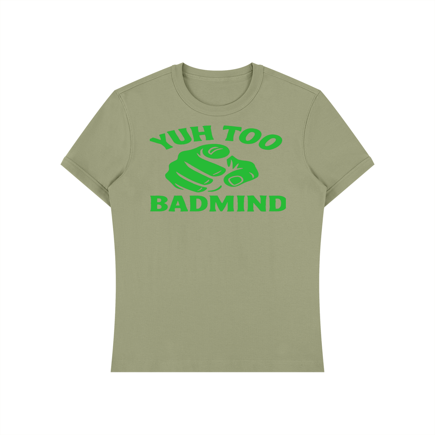 FZ Unisex Heavyweight Badmind Slim Fit Tee