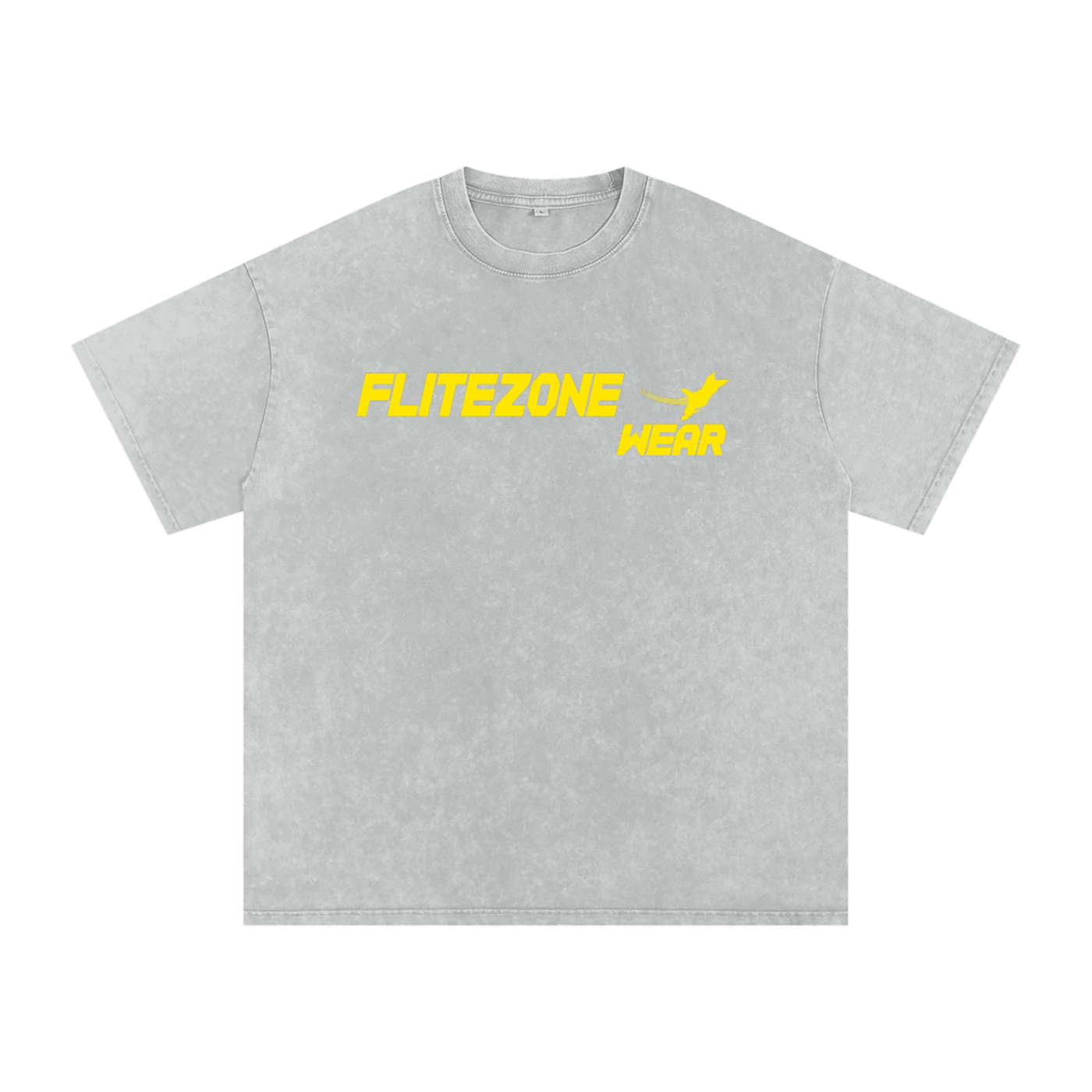 FZ Unisex Snow Washed Oversized Cotton Tee
