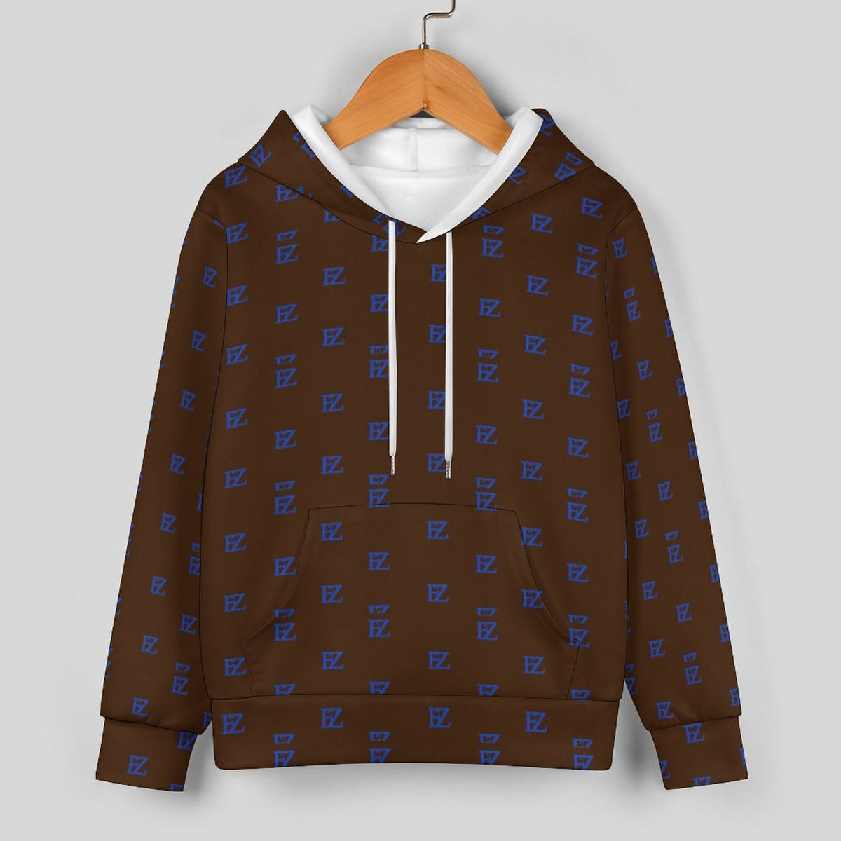 Custom Unsex Kid's Long Sleeve Hoodies&Pants Set