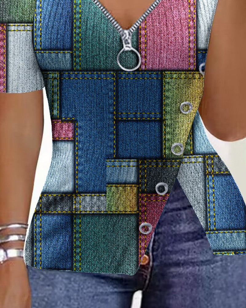 FZ Women's Split Hem Cold Shoulder Top - FZwear