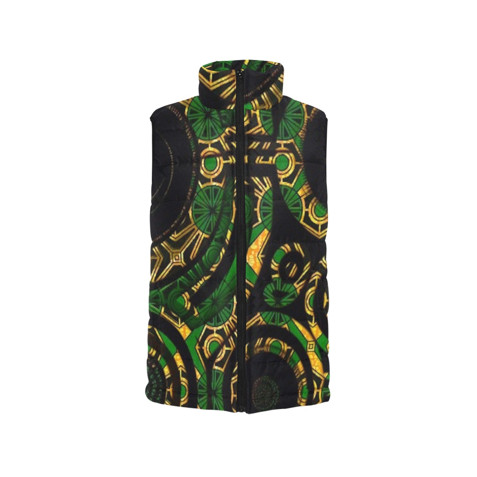 FZ MEN'S AFRICAN PRINT PUFF JACKET - FZwear
