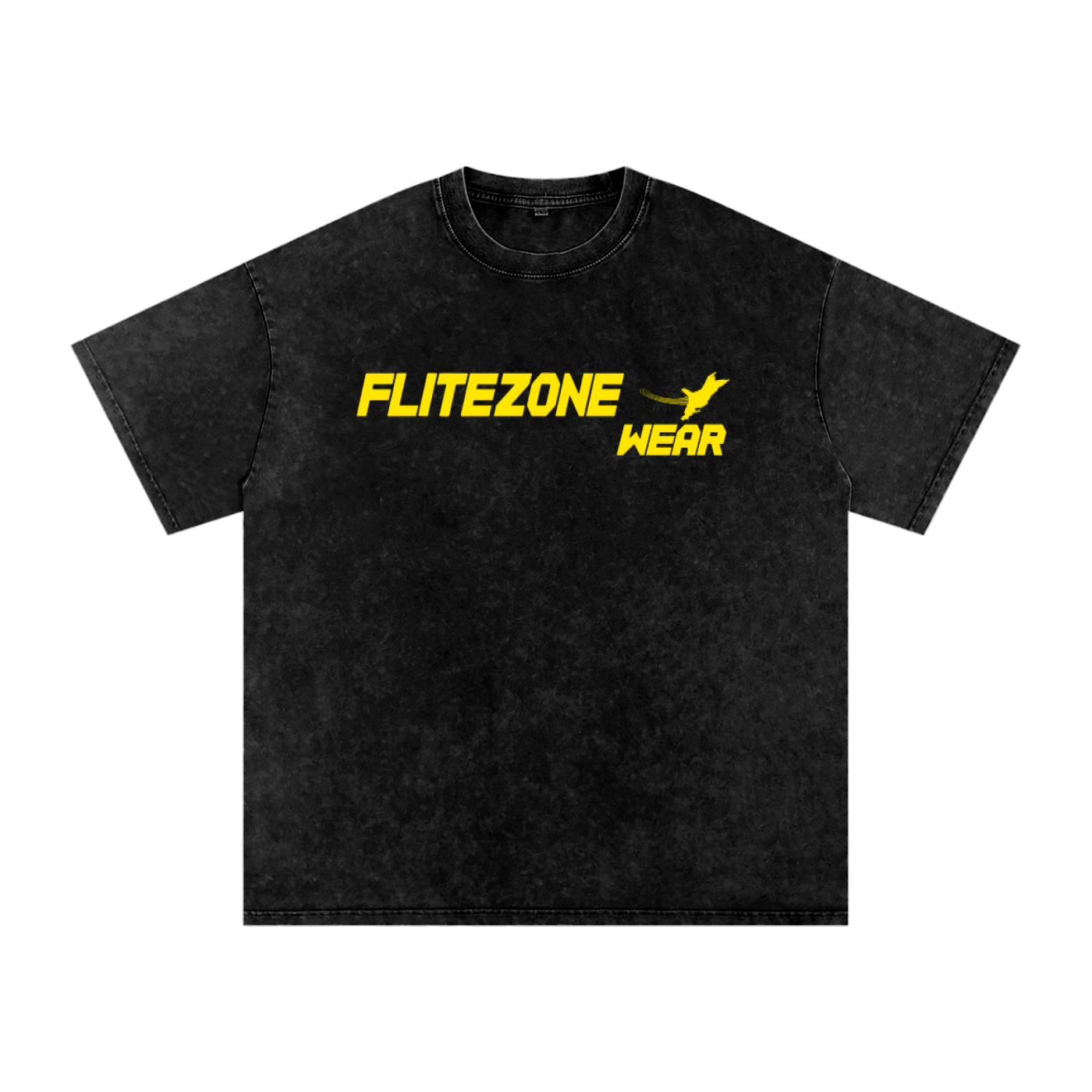 FZ Unisex Snow Washed Oversized Cotton Tee