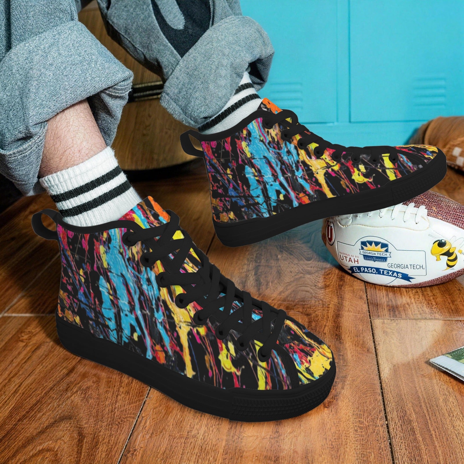 FZ Men's New Vancouver High Top Canvas Shoes