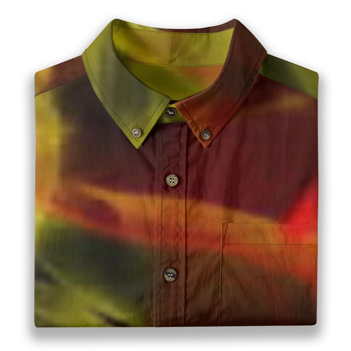 FZ Men's Breathable Bamboo Short Sleeve Cotton Dress Shirt