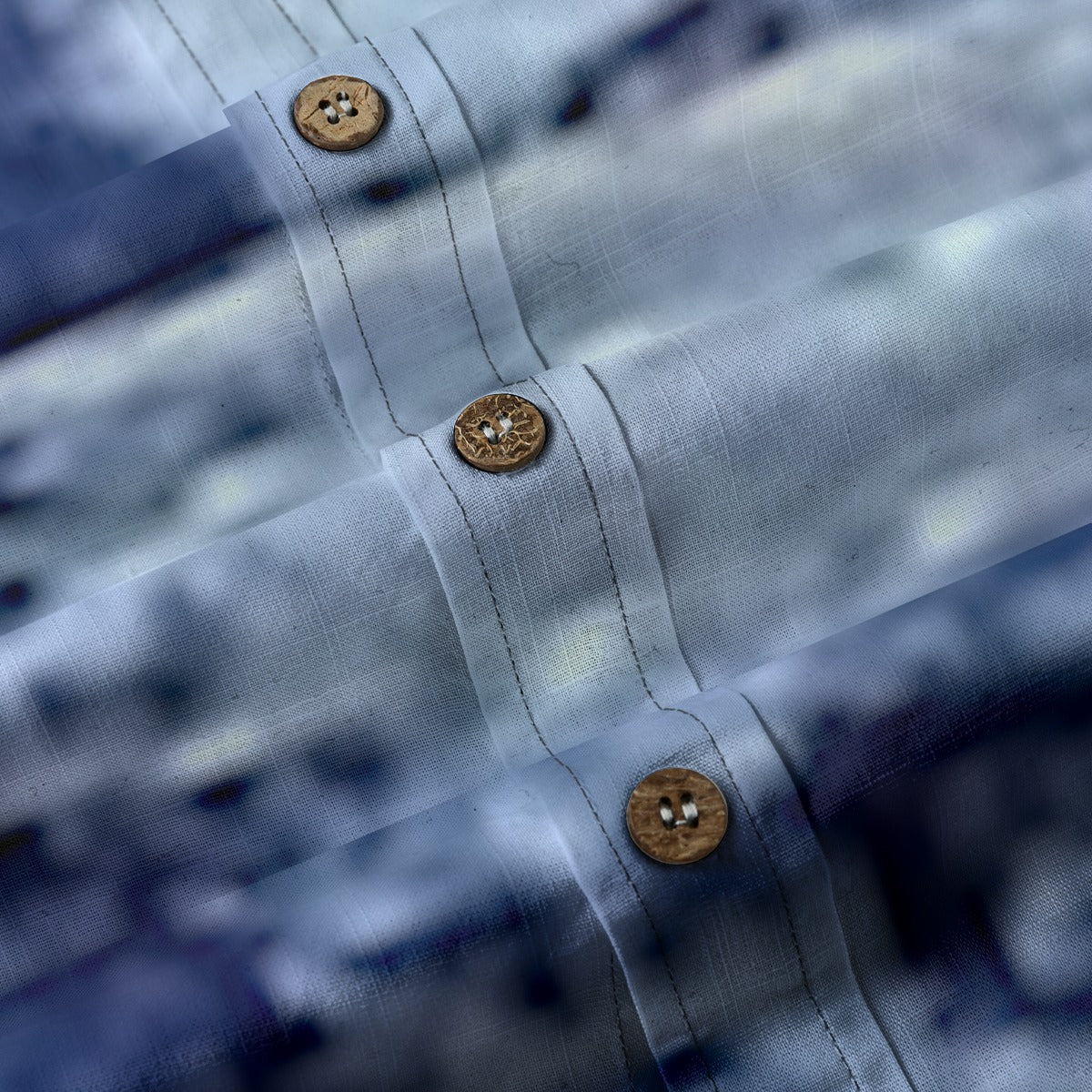 FZ Men's Breathable Bamboo Short Sleeve Cotton Dress Shirt