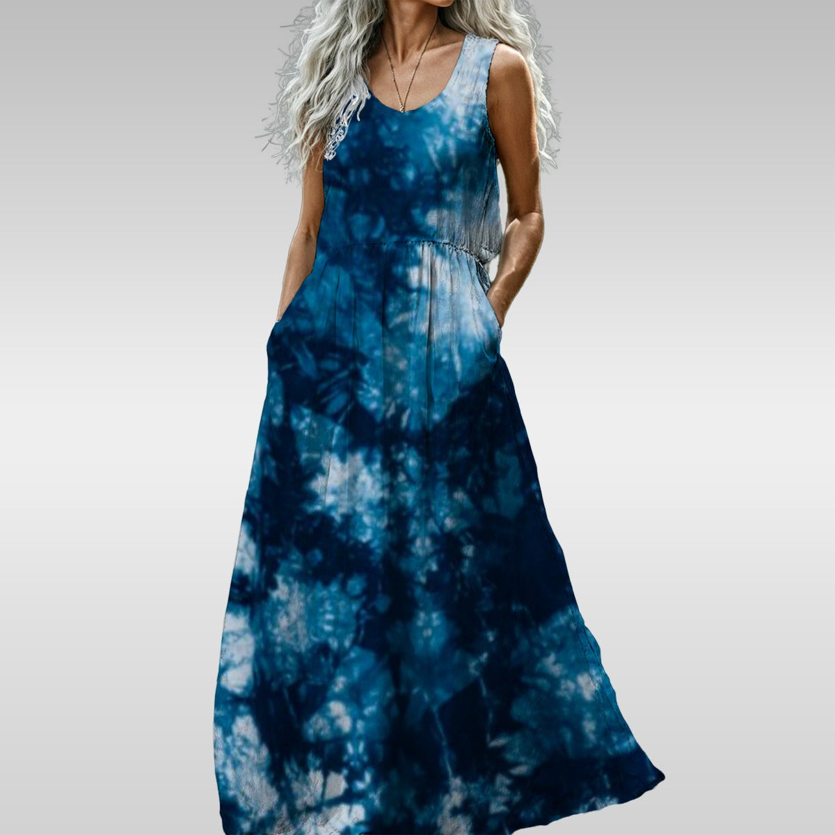 FZ Women’s Sleeveless Maxi Sundress