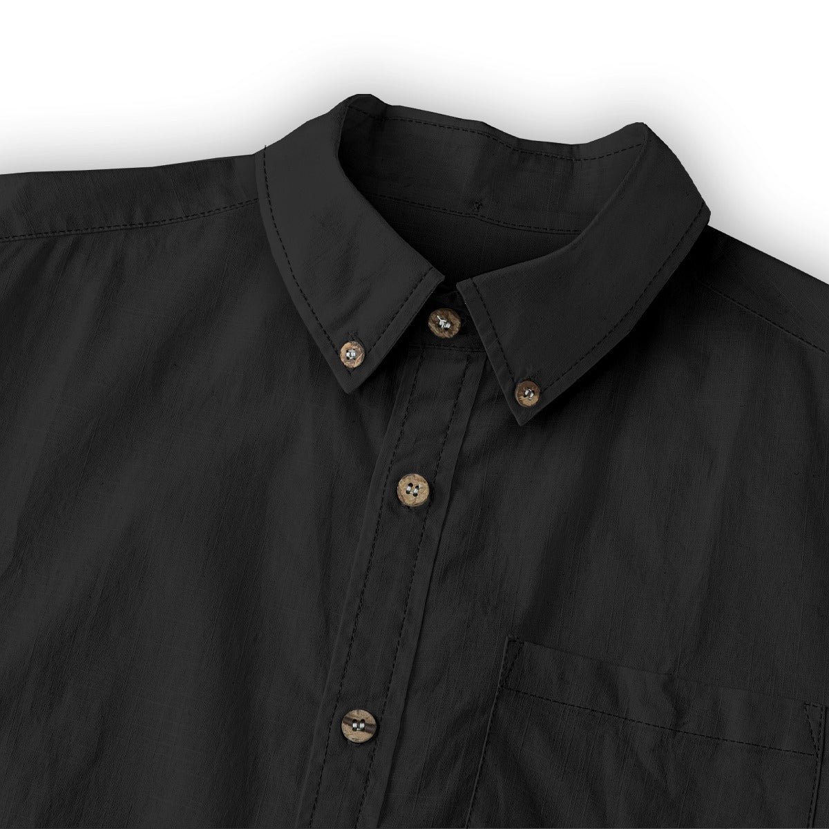 FZ Men's Casual Lapel Long Sleeve Cotton Dress Shirt