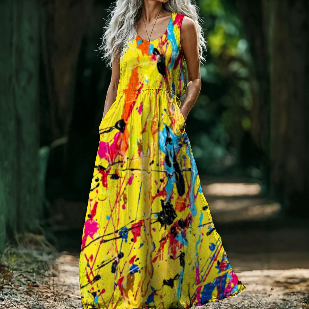 FZ Women’s Sleeveless Maxi Dress