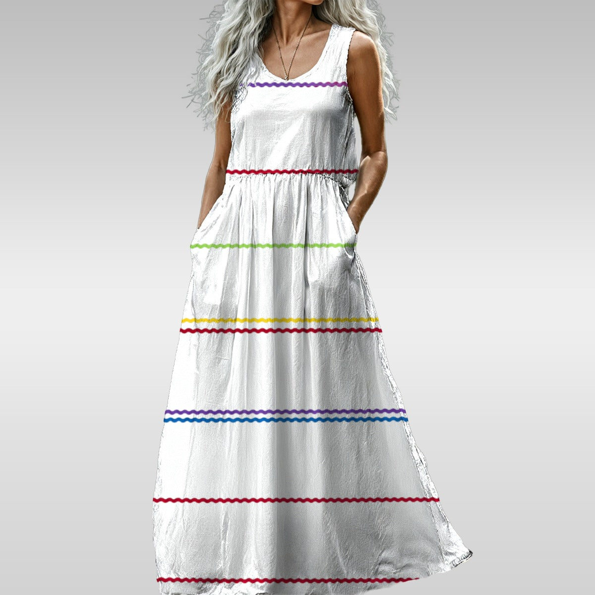FZ Women’s Sleeveless Maxi Dress
