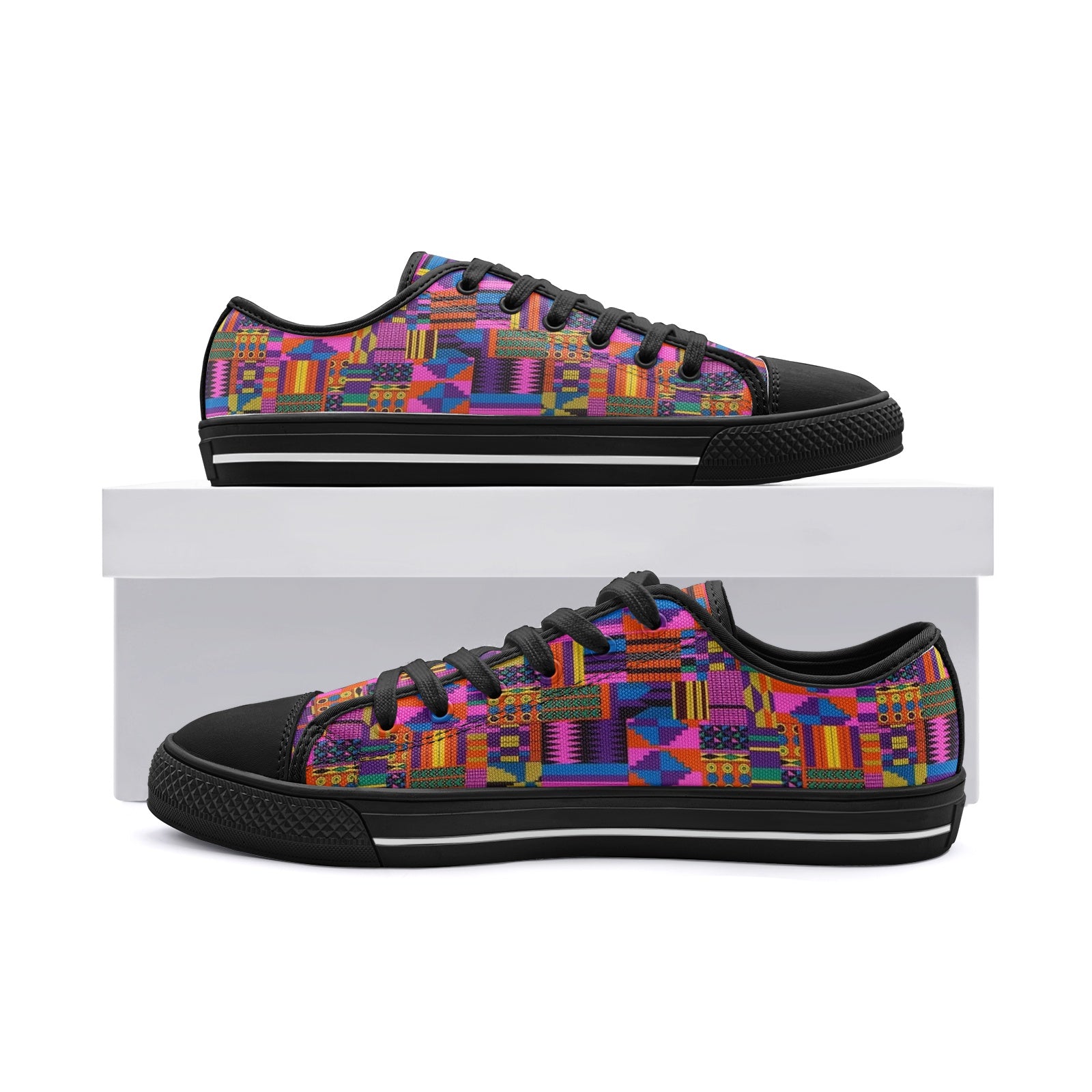 FZ Unisex Low Top Canvas Shoes Printy6