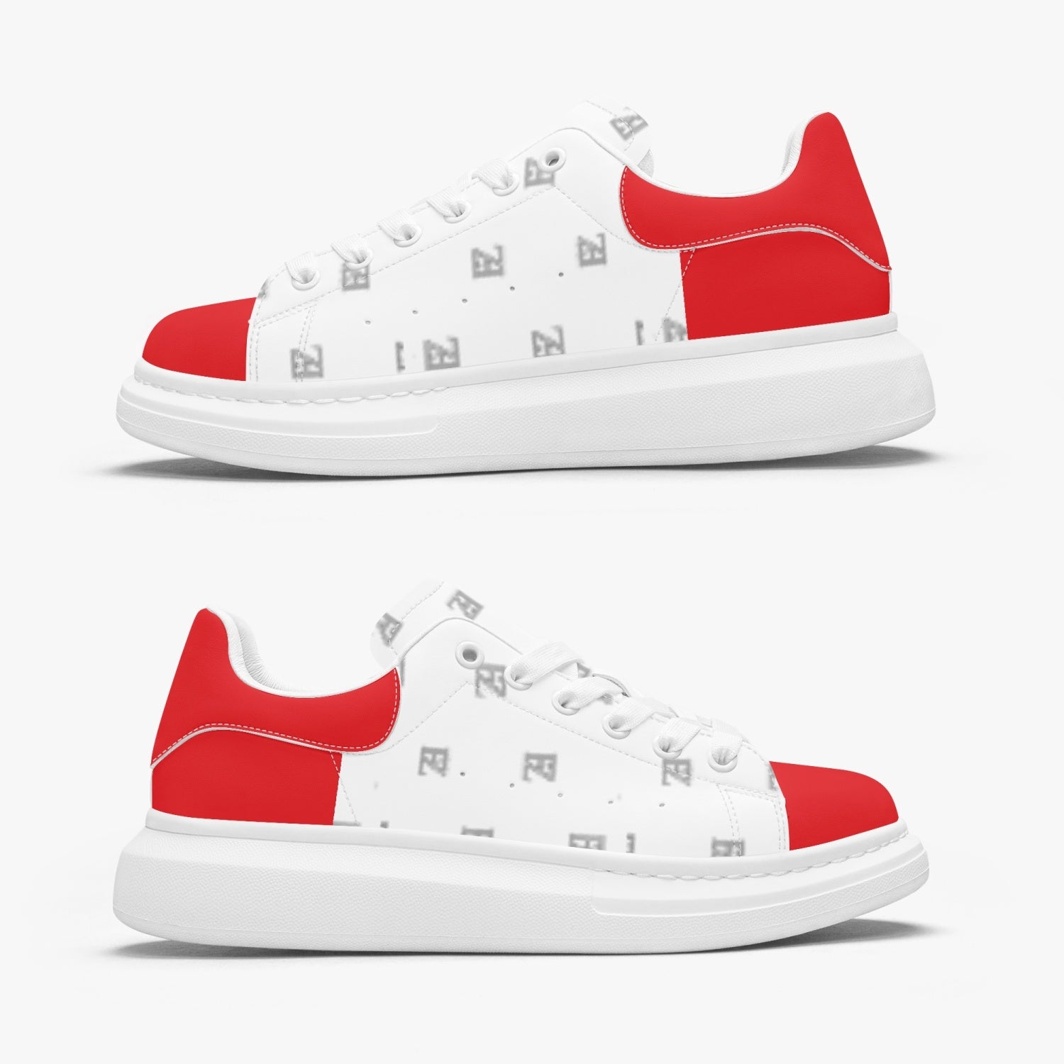 FZ Unisex Leather Oversized Sneakers - FZwear