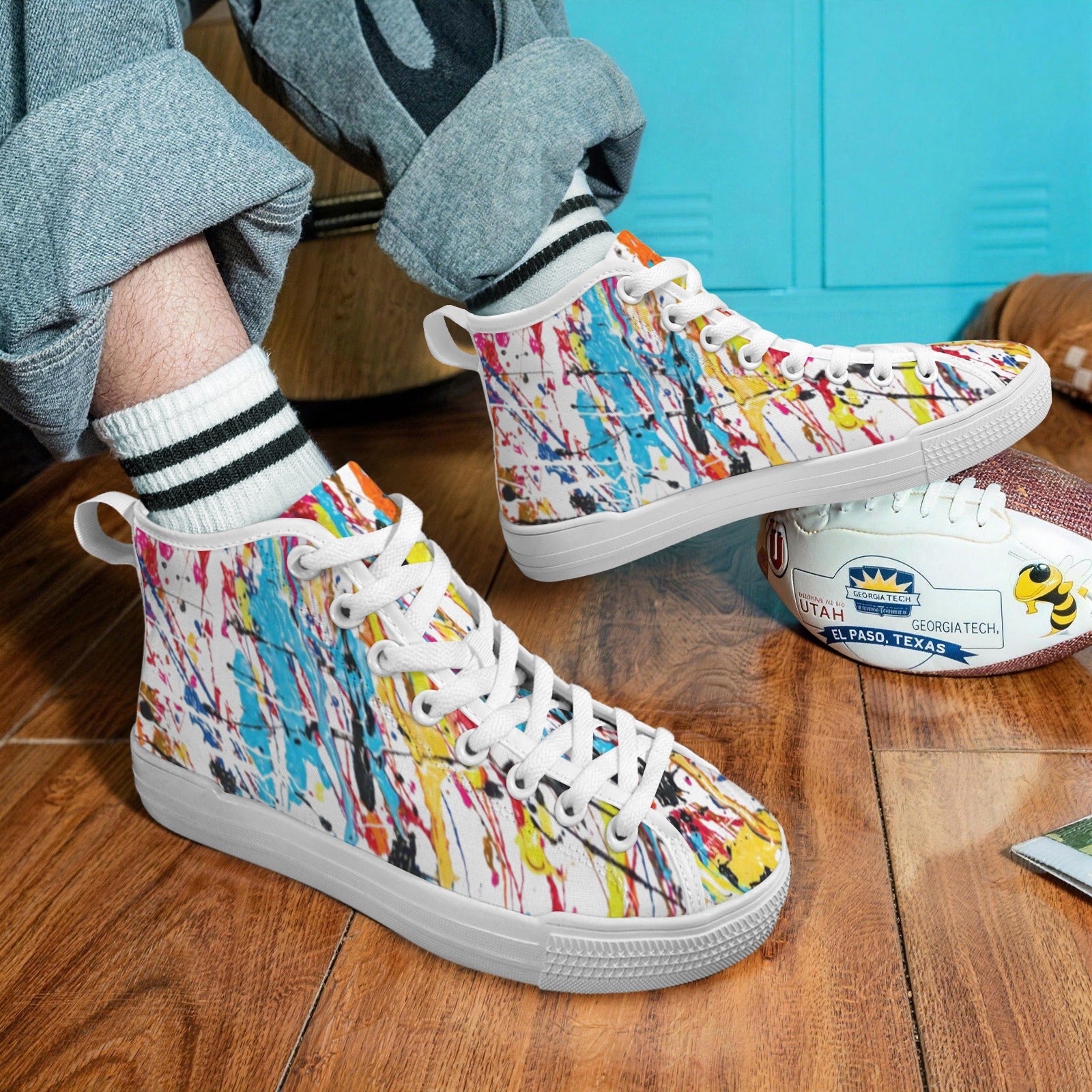 FZ Men's New Vancouver High Top Canvas Shoes