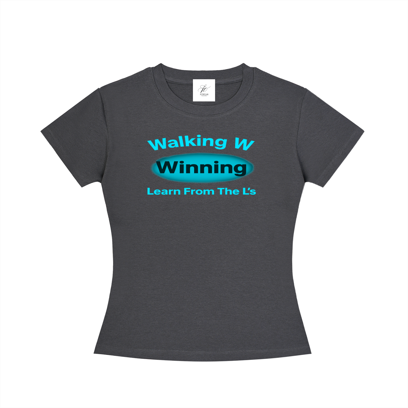 FZ Women's Slim Fit Winning Crewneck Tee