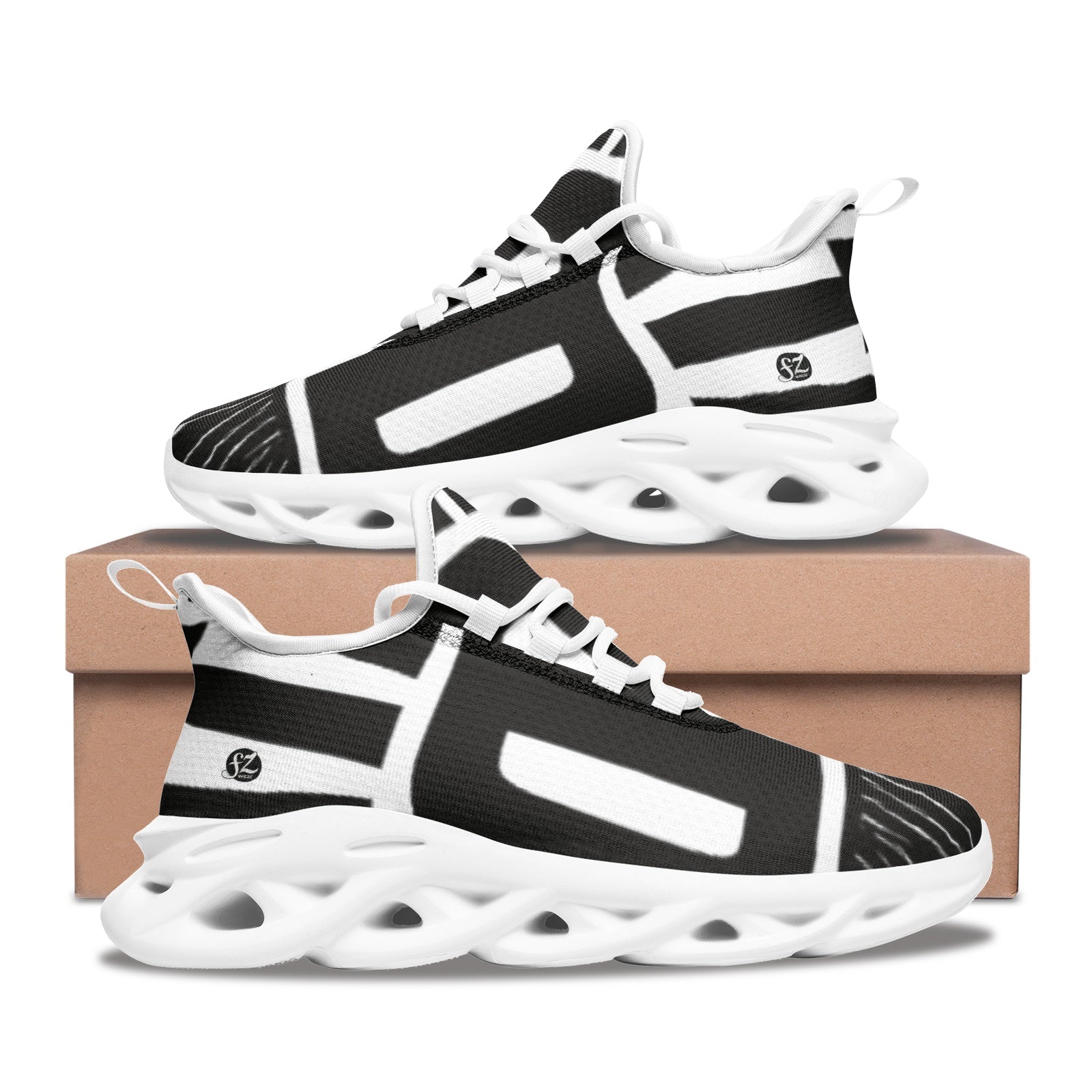 FZ Unisex Bounce Mesh Knit Sneakers