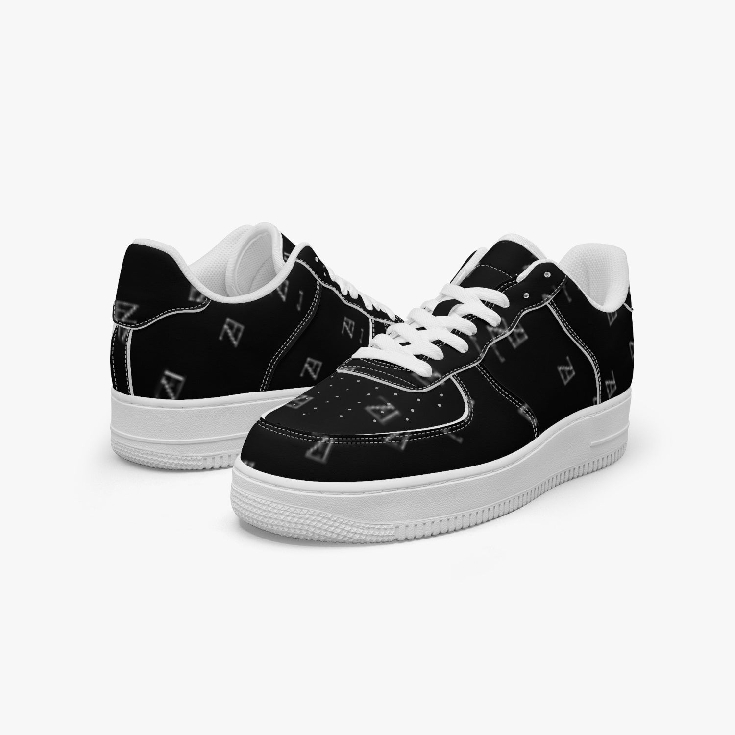 FZ Unisex Low-Top Leather Sports Sneakers - FZwear