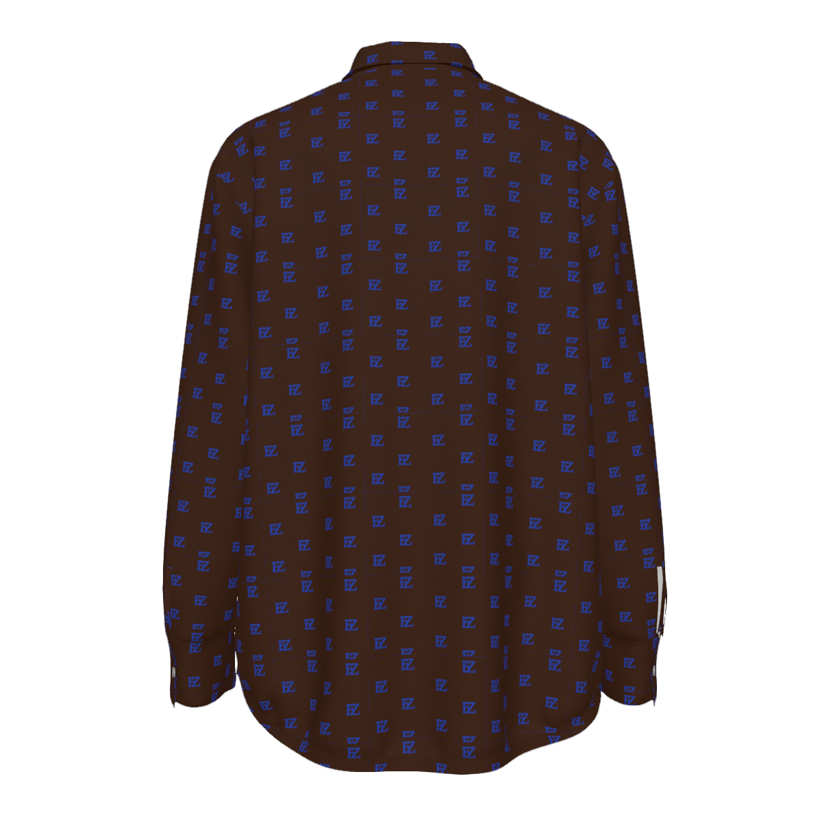Custom Men's Long Sleeve Shirt with cuffs collar