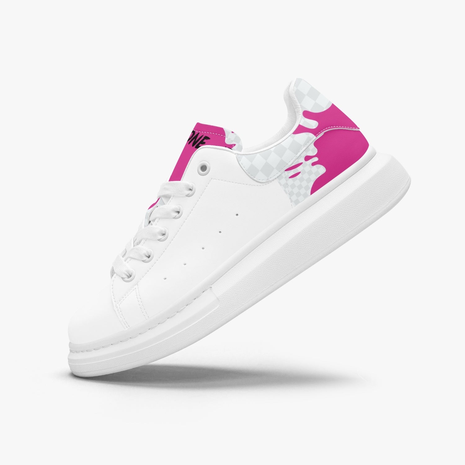 FZ Unisex Leather Oversized Sneakers JetPrint