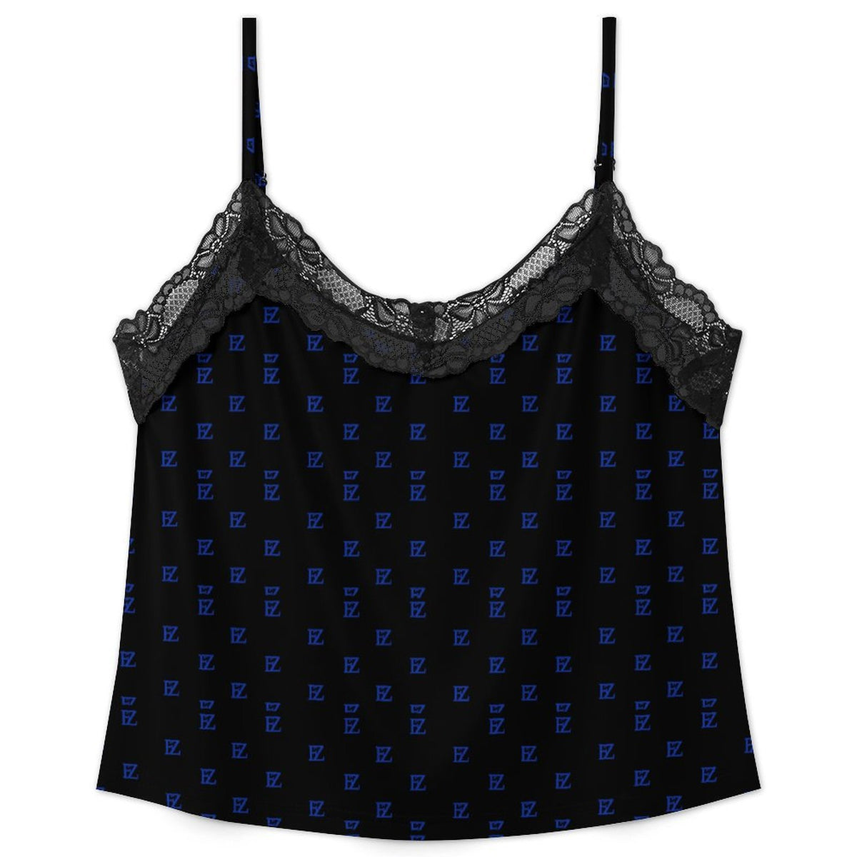 Custom Women Lace V Neck Spaghetti Strap Camisole Shorts Pajama Set
