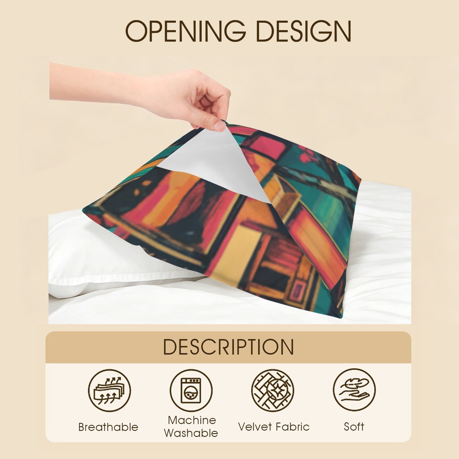 FZ Original Cipher Pillowcase