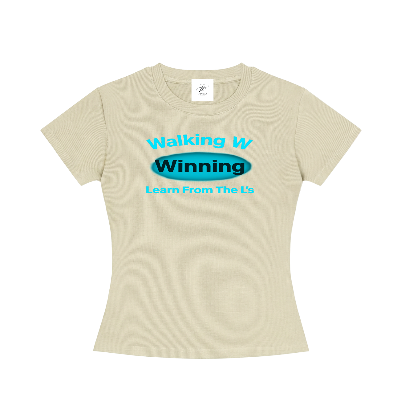 FZ Women's Slim Fit Winning Crewneck Tee