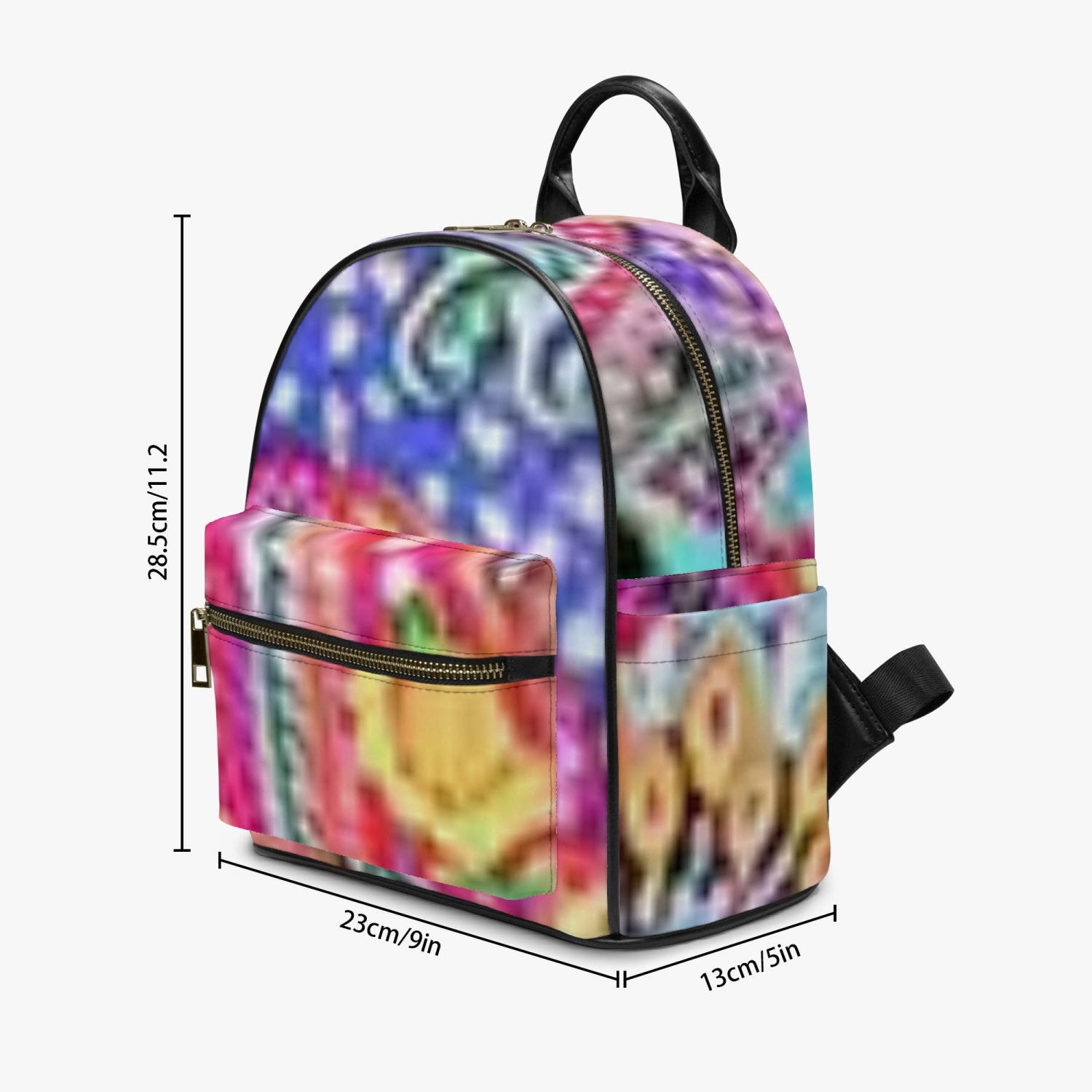 FZ African Printed PU Backpack - FZwear