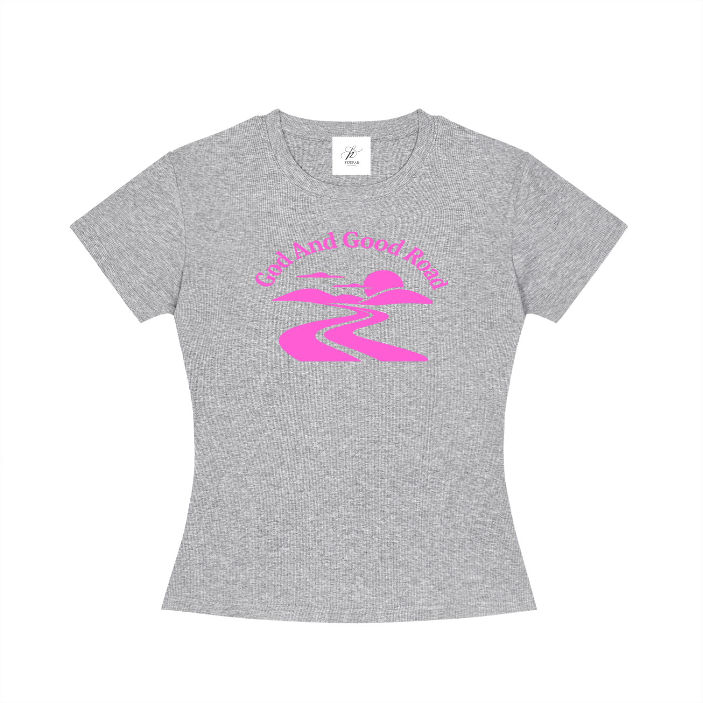 FZ Women's Slim Fit Good Road Crewneck Tee