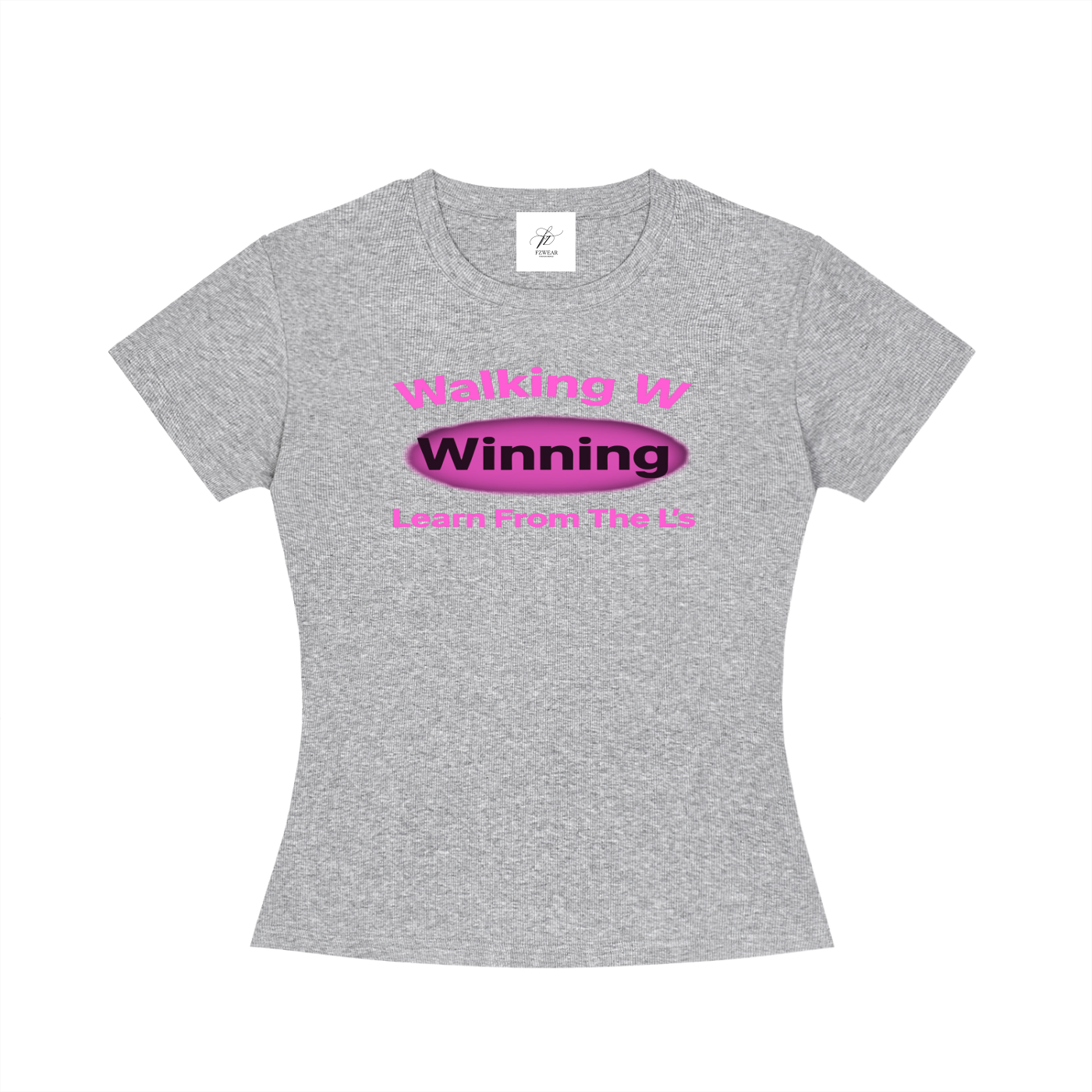 FZ Women's Slim Fit Winning Crewneck Tee