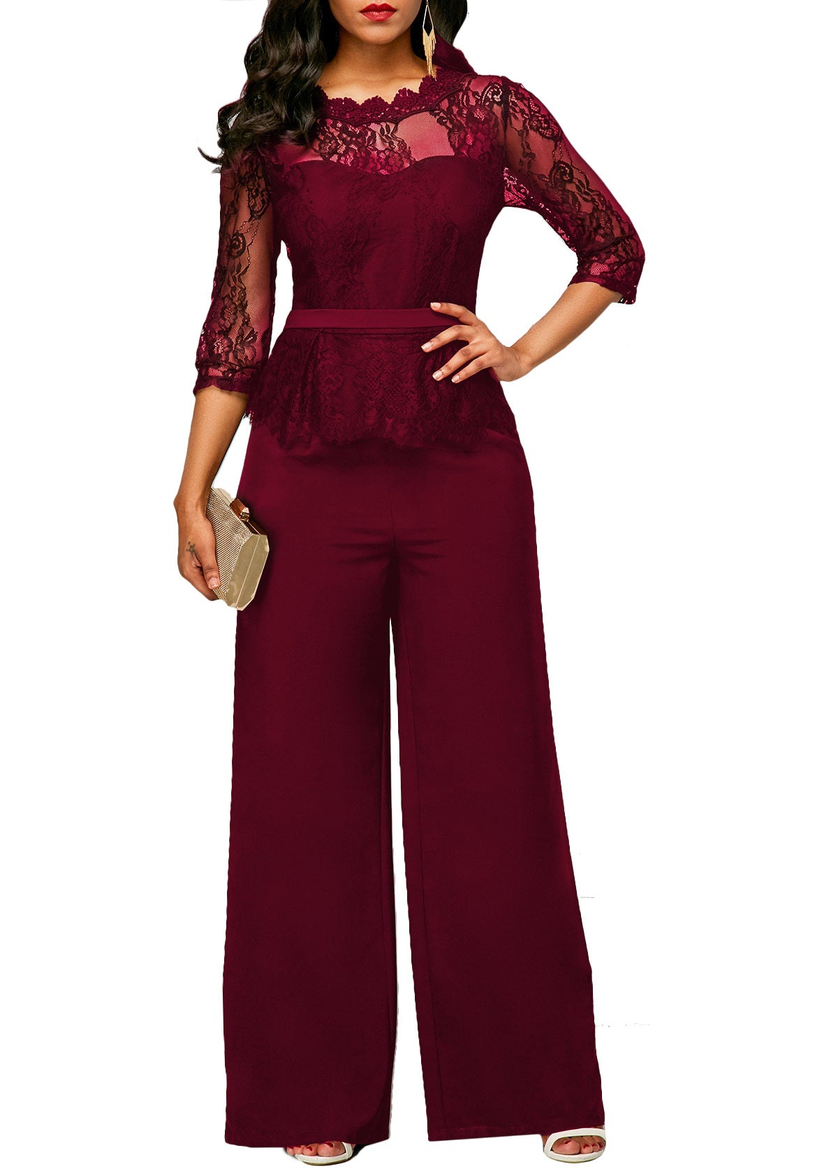 FZ Women's Sexy Lace Jumpsuit - FZwear