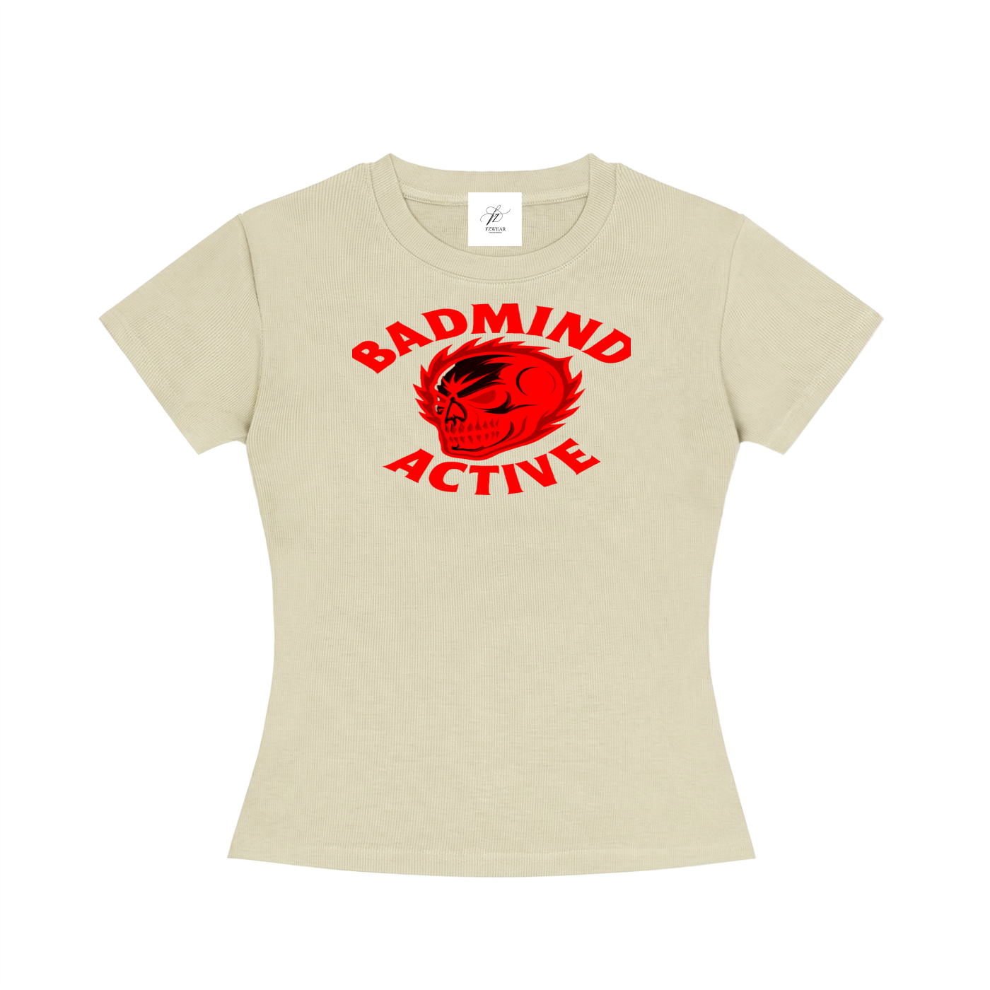 FZ Women's Slim Fit Active Crewneck Tee