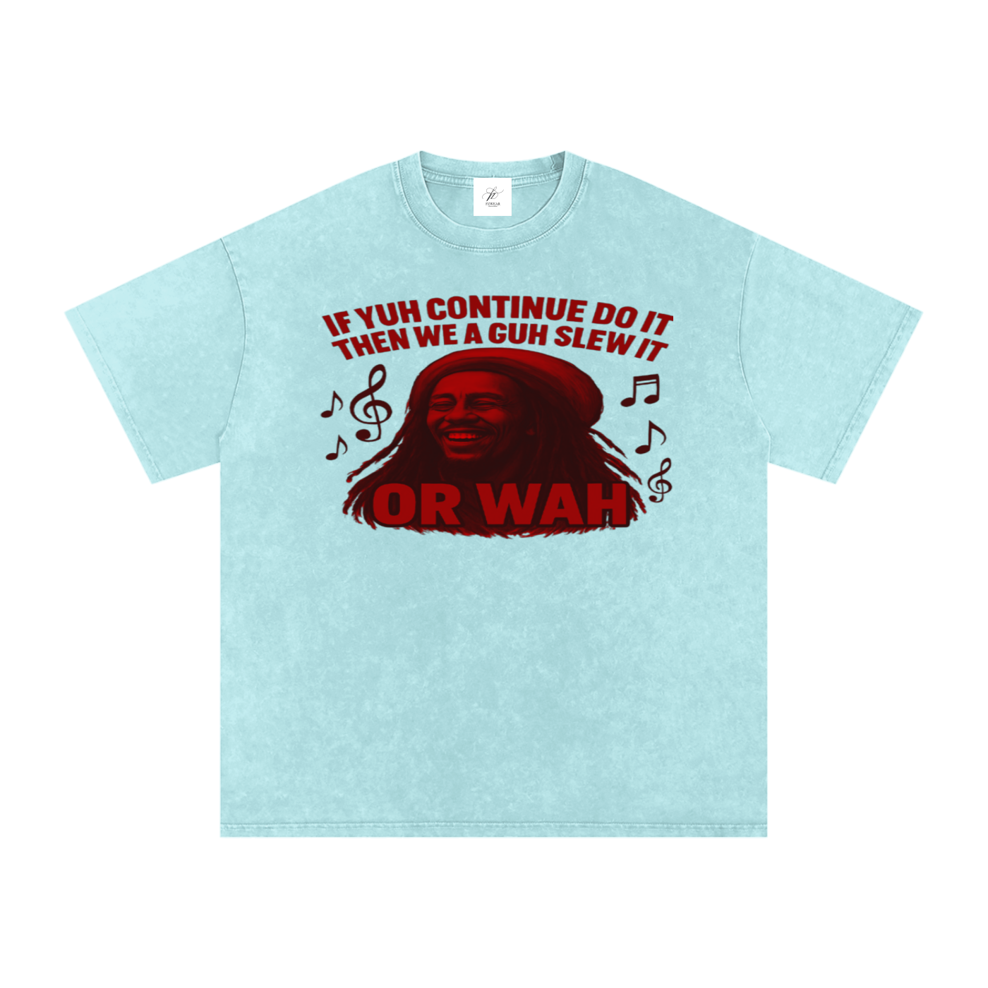 FZ Unisex Acid Wash Oversize Tee