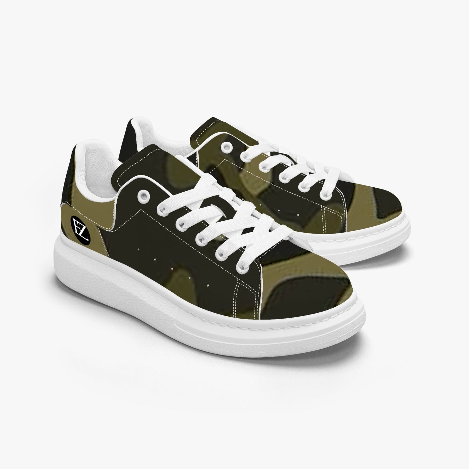 FZ Unisex Leather Chunky Sneakers - FZwear