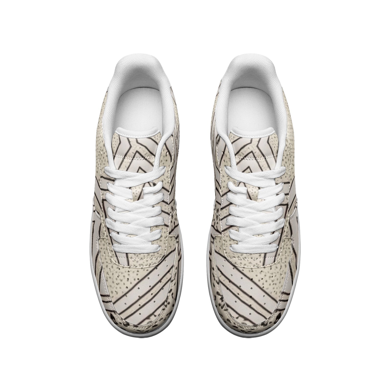 FZ Unisex Low Top Leather Sneakers - FZwear