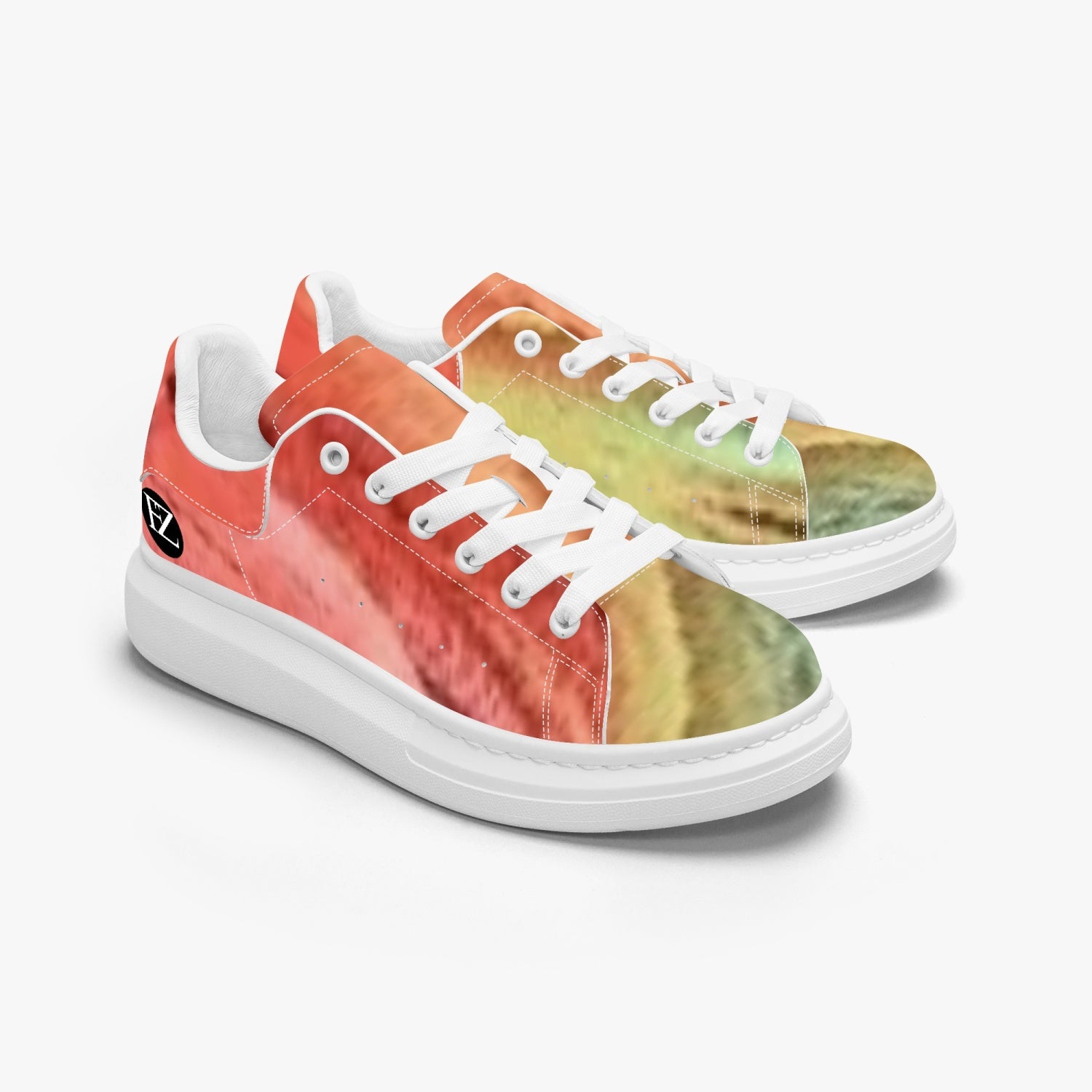 FZ Unisex Leather Chunky Sneakers - FZwear