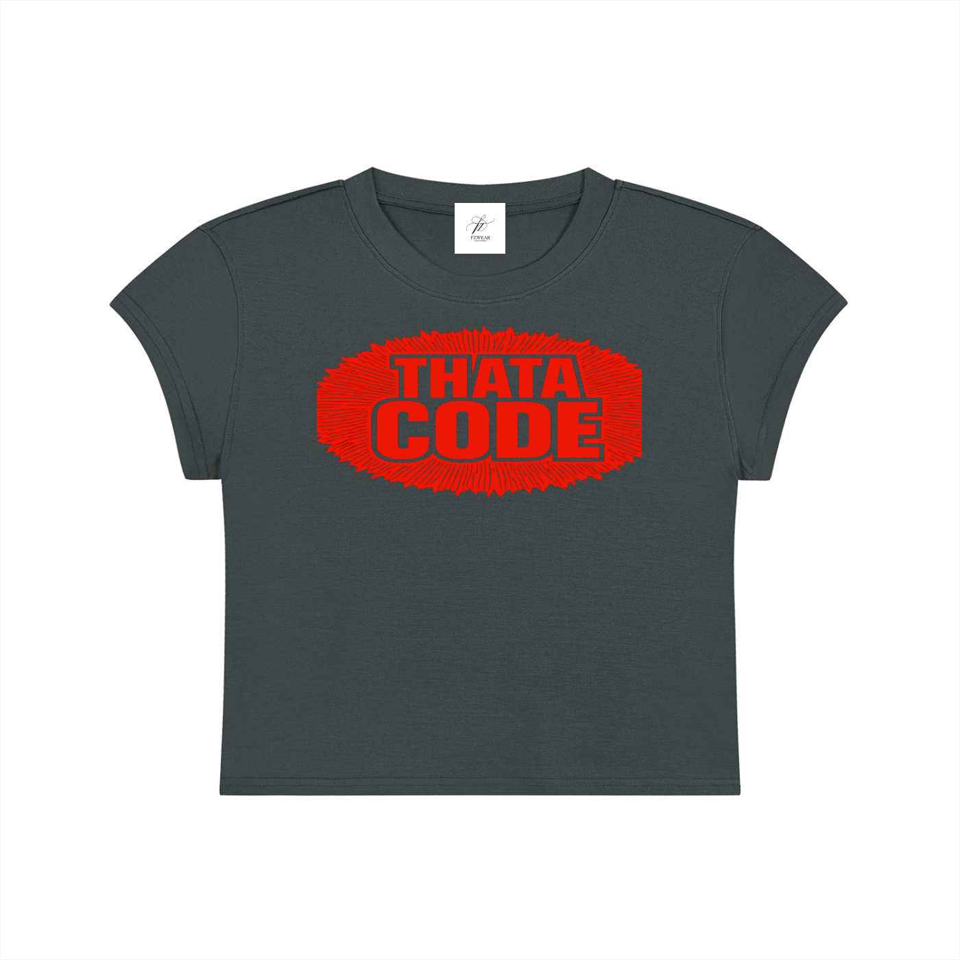 FZ Women's Slim-Fit Cropped Tee
