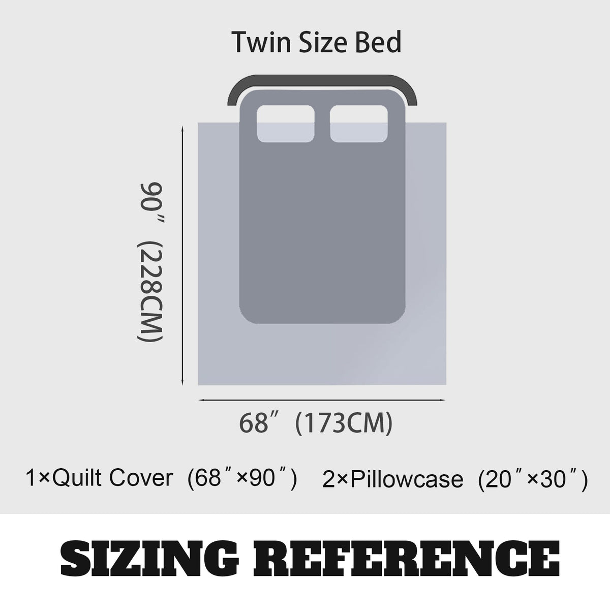 FZ Original Monogram 3-Piece Bedroom Set