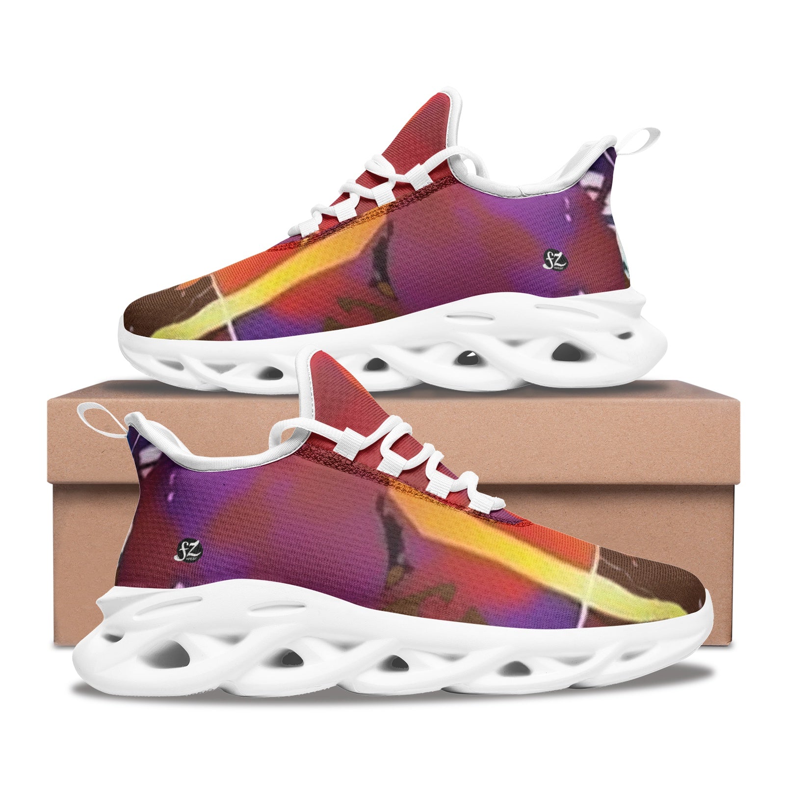 FZ Unisex Bounce Mesh Knit Sneakers