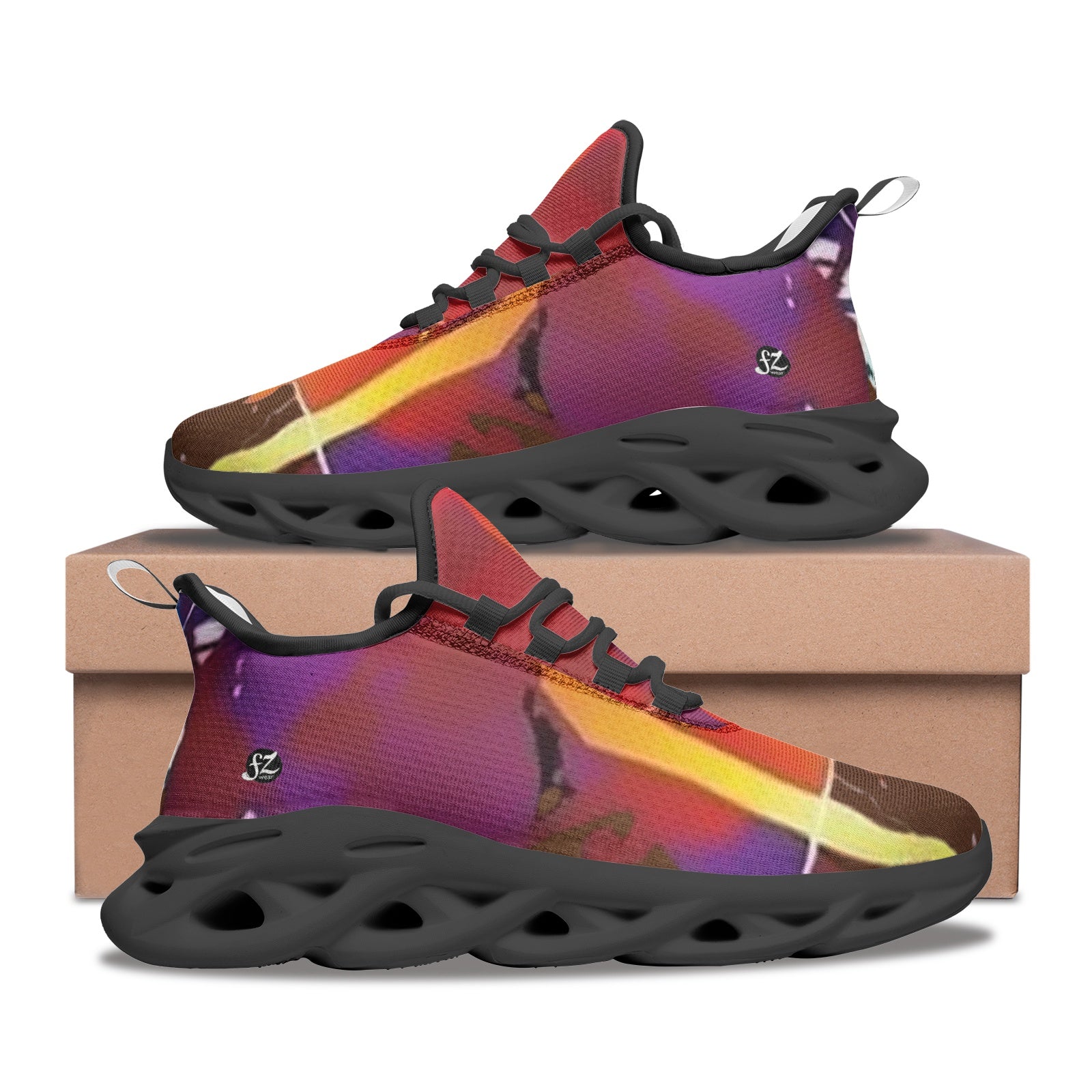 FZ Unisex Bounce Mesh Knit Sneakers