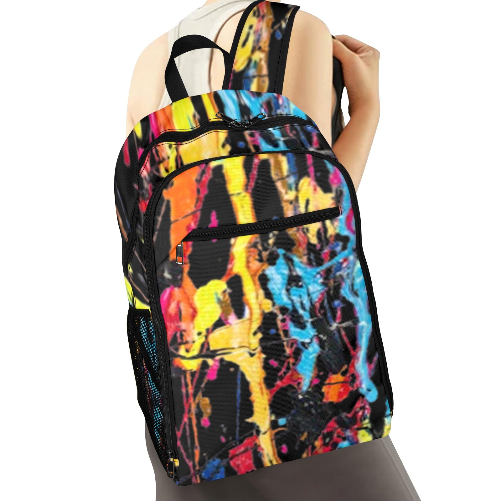 FZ Painted Travel Backpack