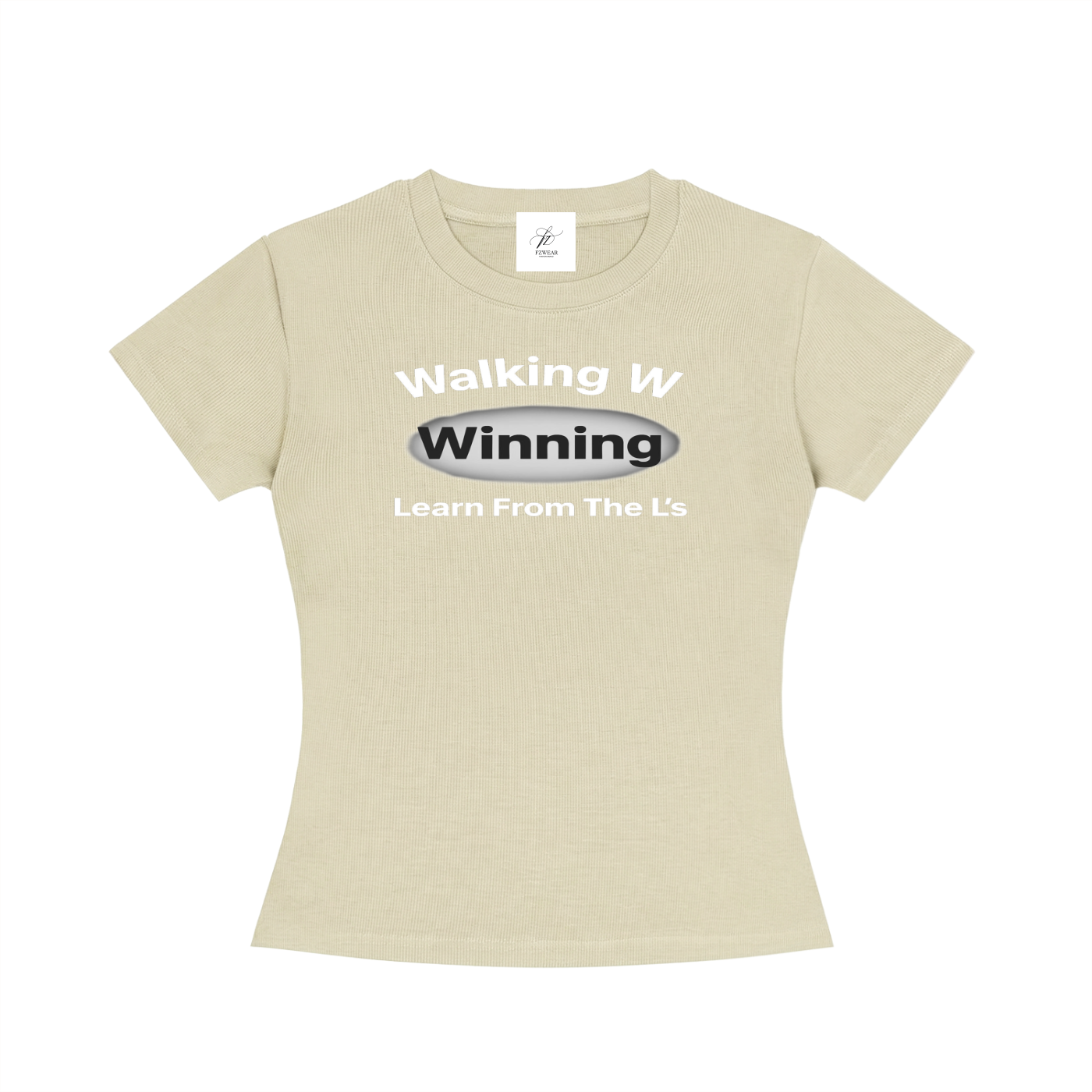 FZ Women's Slim Fit Winning Crewneck Tee