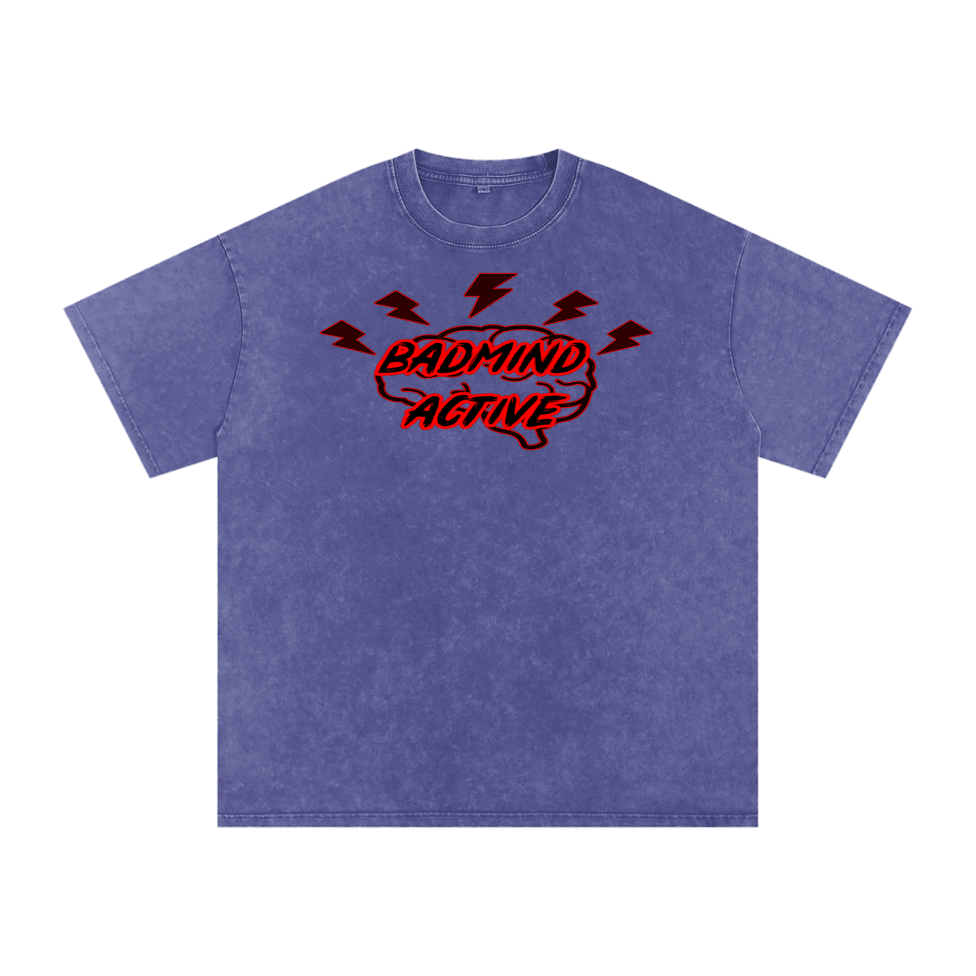FZ Unisex Snow Washed Oversized Cotton Tee
