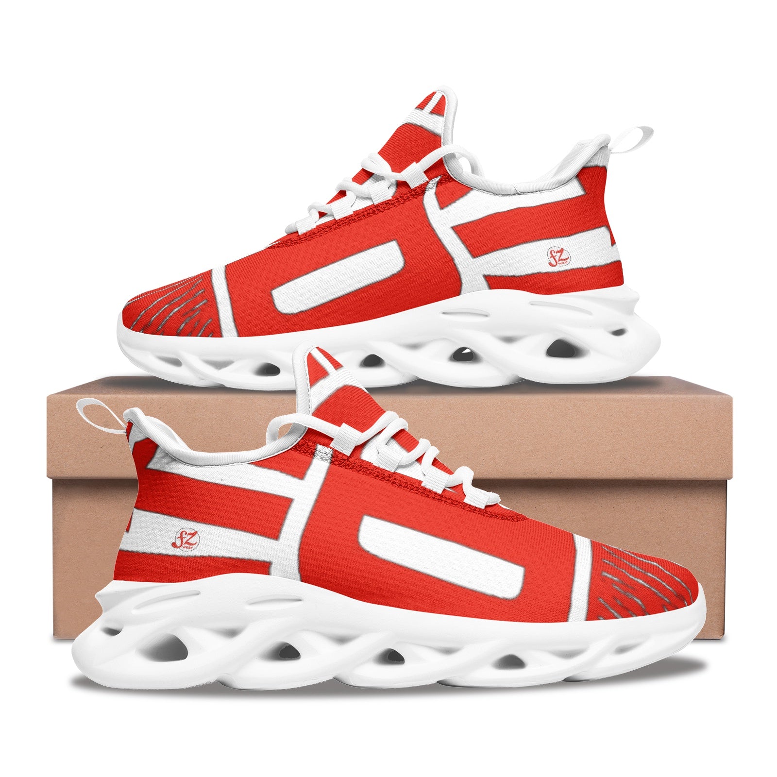 FZ Unisex Bounce Mesh Knit Sneakers