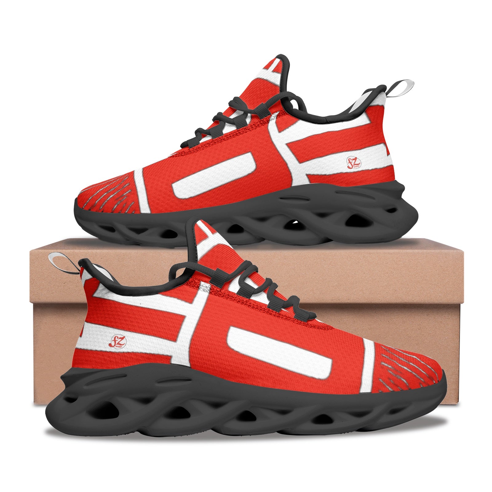 FZ Unisex Bounce Mesh Knit Sneakers