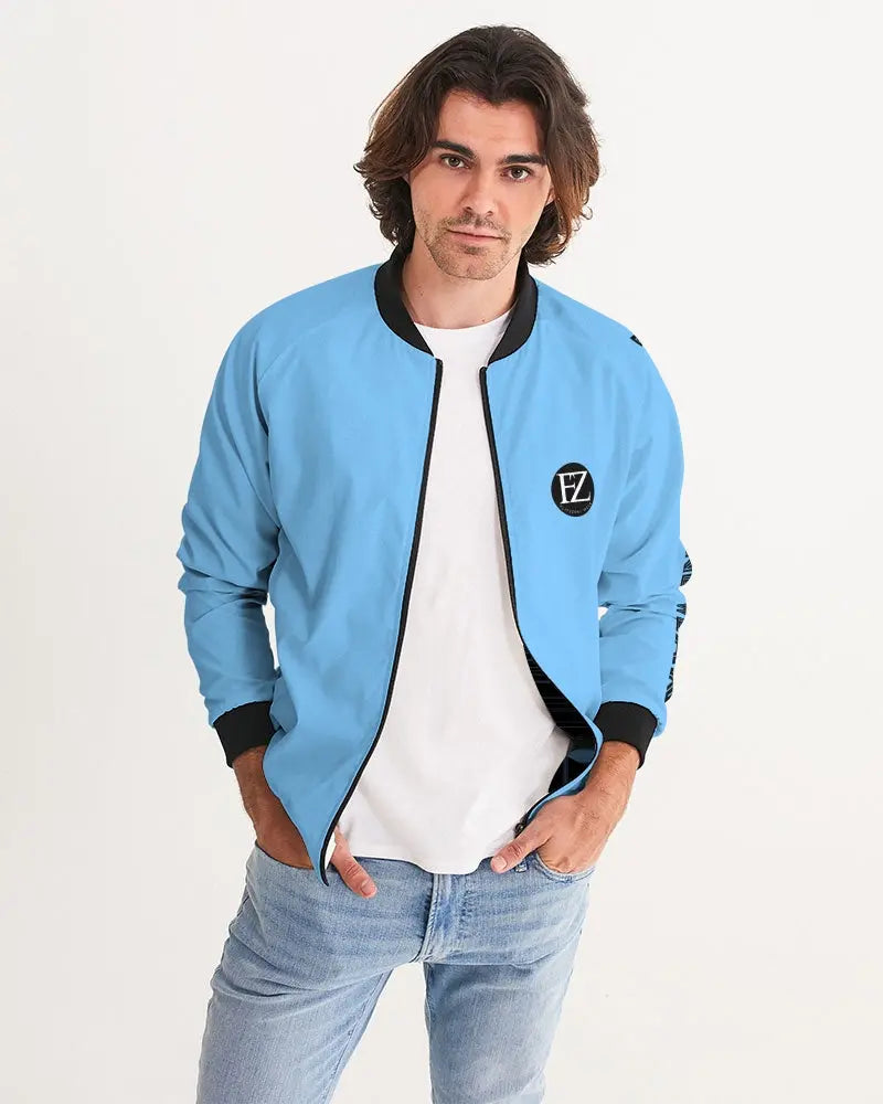 BLUE SKY ZONE Men's Bomber Jacket Kin Custom