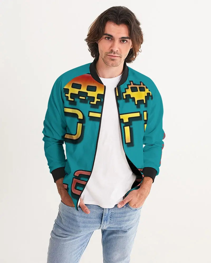 BLUE ZONE Men's Bomber Jacket Kin Custom