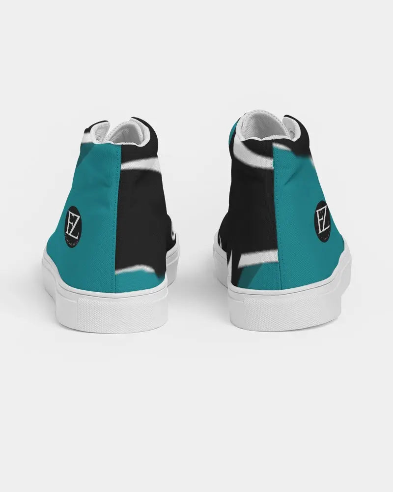 BLUE ZONE Men's Hightop Canvas Shoe Kin Custom